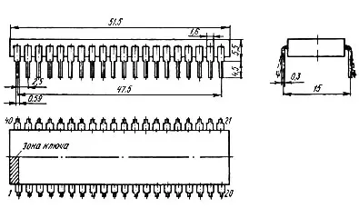 КР1816ВЕ31 микросхема фото 2 КР1816ВЕ31 микросхема фото 2