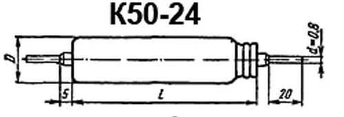 К50-24 160в 47 мкф фото 3