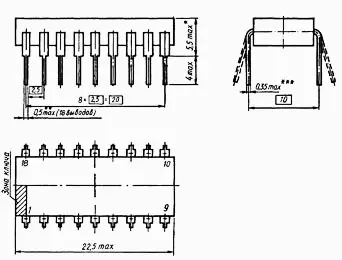 КС1066ХА1 микросхема фото 2 КС1066ХА1 микросхема фото 2