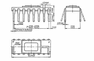 174ХА2 микросхема фото 2