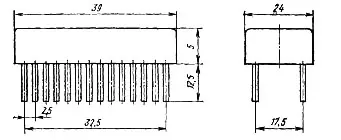 301НР5ЕВ микросхема фото 2