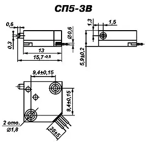 СП5-3В 1Вт 2.2кОм фото 3 СП5-3В 1Вт 2.2кОм фото 3