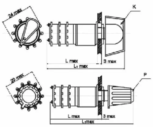 ПГ2-24-2П16НВ-К переключатель галетный фото 3