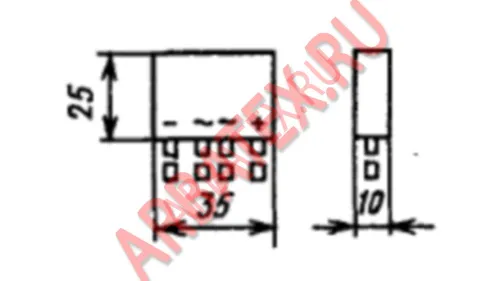 КЦ418Г диодный мост фото 2 КЦ418Г диодный мост фото 2
