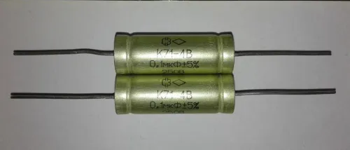 К71-4В 250в 1 мкф фото 2 К71-4В 250в 1 мкф фото 2