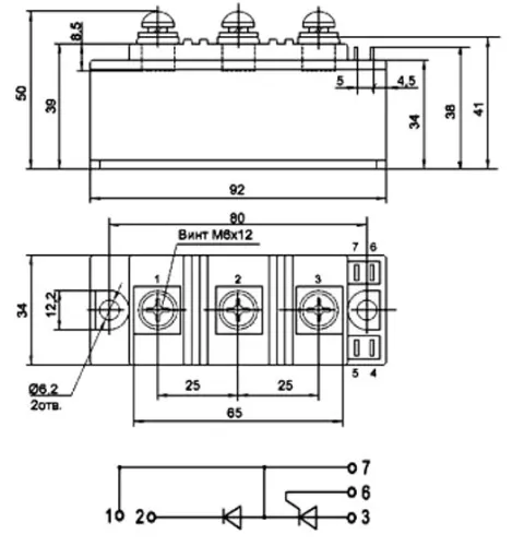 МДТ-125-12 силовой модуль фото 3 МДТ-125-12 силовой модуль фото 3