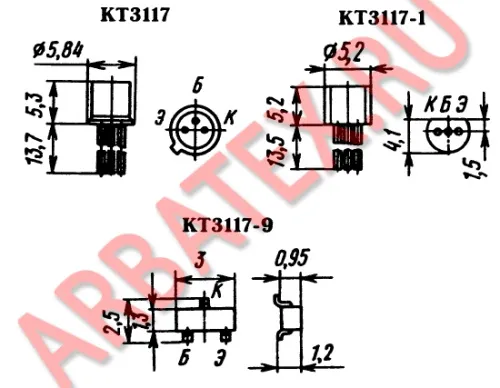 КТ3117АМ транзистор фото 3 КТ3117АМ транзистор фото 3