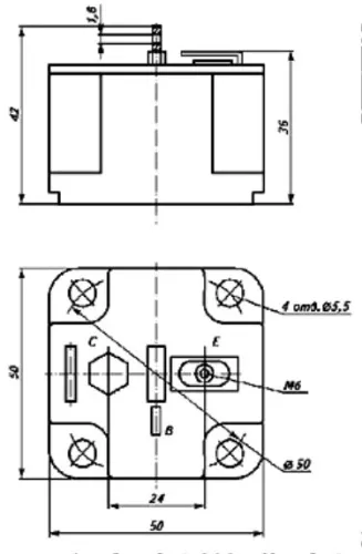 ТКД265-125-3 транзистор силовой фото 3 ТКД265-125-3 транзистор силовой фото 3