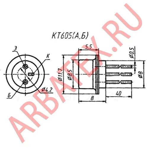 КТ605Б фото 3
