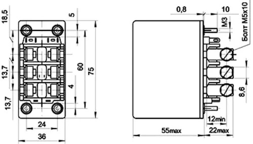 КНЕ-230 24В контактор фото 6