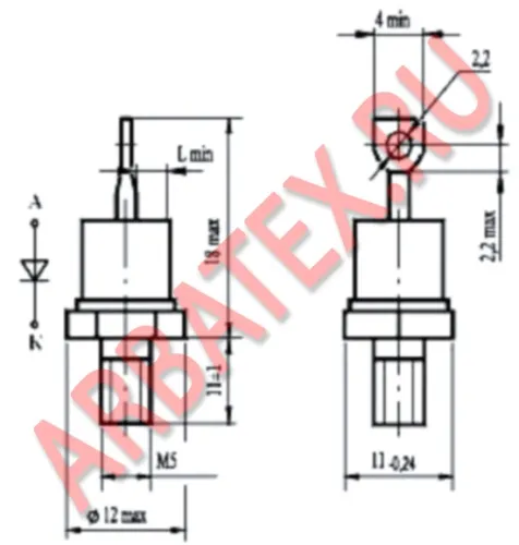 Д112-10Х-1 диод фото 5 Д112-10Х-1 диод фото 5